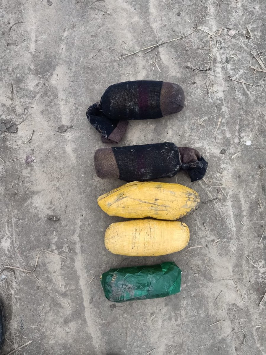 Troops of Border Security Force (BSF) in two separate incidents in the Ferozepur and Amritsar sector seized approx 6 kgs of contraband suspected to be heroin: BSF Punjab Frontier