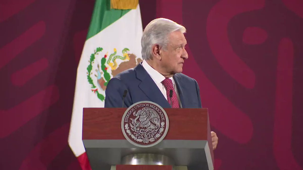 President @lopezobrador_ confirmed that there are 16 detainees from the Jalisco New Generation Cartel due to Tuesday's drug blockades in Jalisco and Guanajuato ruled out that a civilian has died in Guanajuato during the chaos caused by that criminal organization