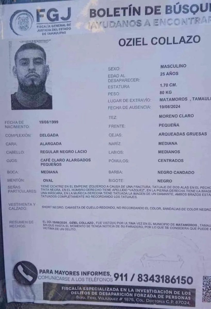 An US Army Active Duty soldier was kidnapped in Matamoros, Tamaulipas supposedly by Grupo Escorpion. He has been missing since this past Monday.  This is the same group that kidnapped four American citizens, two of whom died, last year.  Photo: @cartelinsider1