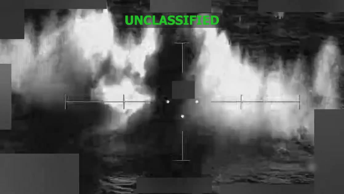 Southcom: On Dec. 17, at the direction of @SecWar Pete Hegseth, Joint Task Force Southern Spear conducted a lethal kinetic strike on a vessel operated by a Designated Terrorist Organizations in international waters. Intelligence confirmed that the vessel was transiting along a known narco-trafficking route in the Eastern Pacific and was engaged in narco-trafficking operations. A total of four male narco-terrorists were killed, and no U.S. military forces were harmed. 